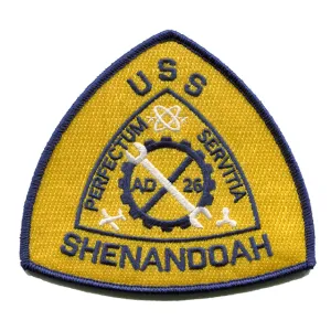 USS Shenandoah Perfectum Servitia AD-26 Patch